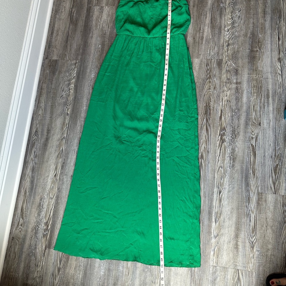 Ruby Rox Green Strapless long Sundress - Picture 5 of 11